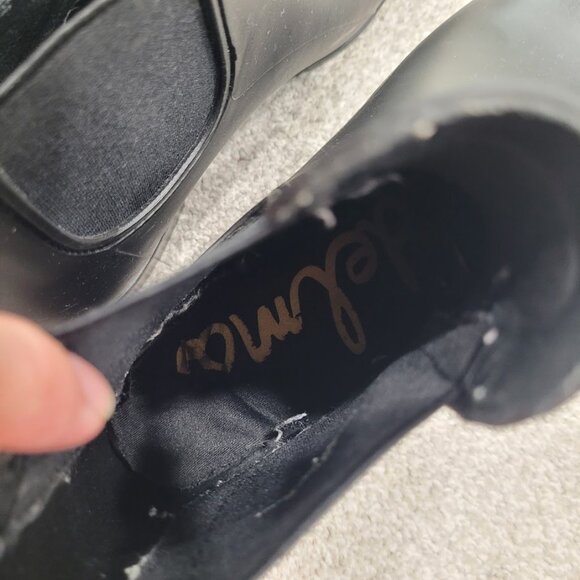 Sam Edelman Ankle Black Chelsea Tinsley Pull On Rain Boots Shoes Booties Size 8M - Picture 2 of 12